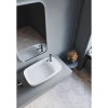 Turkuaz Cerastyle Nova 70 cm Tezgah Üstü Çanak Lavabo Gizli Sifonlu