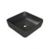 Turkuaz Mat Siyah One 46X46 cm Lavabo 076007-97