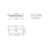 Turkuaz Seramik Cerastyle Elite 90 cm Lavabo