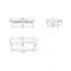 Turkuaz Seramik Cerastyle Elite 90 cm Lavabo