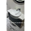 Turkuaz Seramik Harmony 80 cm Etejerli Lavabo