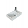 Turkuaz Seramik Sharp 50X30 cm Etajerli Lavabo