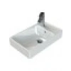 Turkuaz Seramik Sharp 50X30 cm Etajerli Lavabo