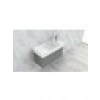 Turkuaz Seramik Sharp 80X35 cm Etajerli Lavabo