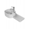 Turkuaz Seramik Turkuaz Cerastyle Harmony Etajerli Lavabo 32 x 65 cm