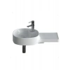 Turkuaz Seramik Turkuaz Cerastyle Harmony Etajerli Lavabo 32 x 65 cm