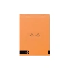 Turuncu Kapaklı Çizgili Bloknot 148x210 mm