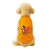 Turuncu Mickey Mouse Desenli Kedi ve Köpek Atlet, XL Boy