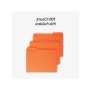Turuncu Renkli 1/3 Kesik Sekmeli Dosya Klasörü, 100 Adet