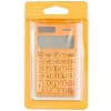 Turuncu Renkli Cep Hesap Makinesi, 10 Haneli