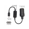 Type-C Çakmak Fiş Çevirici, 5V-12V Dönüştürücü