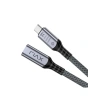 Type-C USB 4.0 Uzatma Kablosu, 1 Metre, 240W Güç