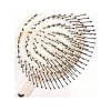 Üç Boyutlu Oval Saç Fırçası - 16 Beyaz Mermer