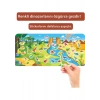 Uçan Kitap Tükenmeyen Jöle Sticker Kitabı - Dinozorlar