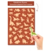 Uçan Kitap Tükenmeyen Jöle Sticker Kitabı - Dinozorlar
