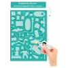 Uçan Kitap Tükenmeyen Jöle Sticker Kitabı - Uzay Istasyonu