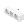 Üçlü Düz Fiş Priz, 250V 16A, 3500W Güç Kapasitesi