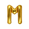 UcuzlukEvi 34 Inç Gold M Harfi Folyo Balon