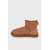 UGG W Classic Kadın Bot Mini Model Koyun Derisi ve Süet Malzeme ile Konforlu Kullanım
