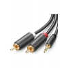 UGREEN 3.5 mm AUX RCA Ses Kablosu, 5 m, 10513