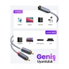 UGREEN 3.5 mm AUX RCA Ses Kablosu, 5 m, 10513