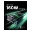 Ugreen Nexode Pro 160W Gan Hızlı Şarj Cihazı 100W Kablolu Type-C Qc Pd 3xusb-C 1xusb-A Gri 25877