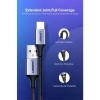UGREEN Örgülü USB-C Şarj ve Data Kablosu, Beyaz, 25 cm, 60129