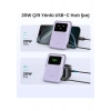 Ugreen Uno Magsafe Wireless 10.000 mAh 20W Hızlı Şarj Mini Powerbank, Mor - 45328