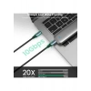 UGREEN USB-C 100W Thunderbolt USB3.1 GEN2 5A QC PD Hızlı Şarj Kablosu, 1 m, Siyah, 80150