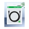 UGREEN USB-C 60W 3A QC PD Hızlı Şarj Kablosu, 0,5 Metre, Siyah, 50996