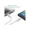 UGREEN USB-C 60W 3A QC PD Hızlı Şarj Kablosu, 1 m, Beyaz, 60518