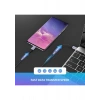 UGREEN USB-C 60W 3A QC PD Örgülü Hızlı Şarj Kablosu, 1 m, Siyah, 50150