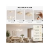 UltraPower LED Avize, Modern Tasarım ve Ayarlanabilir Yükseklik ile