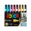 UNİ POSTER MARKÖRÜ  SET PC-5M/8C SC SOFT RENK 8 Lİ
