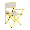 Uniqamp Eco Ergonomik Katlanır Kamp Sandalyesi Gri-Sarı