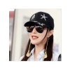 Unisex Metal Tokalı Trucker Şapka, Ayarlanabilir