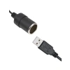 USB Araç Çakmak Fişi Dönüştürücü, 2 Amper, 12 Volt