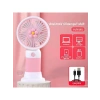 USB Şarj Edilebilir Mini Fan, 250mAh Batarya ile Seyahat İçin Kompakt