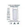 USB Şarjlı 24 LED Kamp Lambası, Taşınabilir ve Akülü