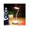 USB Şarjlı 3 Mod Aydınlatmalı Masa Lambası, Ayarlanabilir Yükseklik