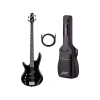 Üst Düzey 4 Telli Bas Gitar Seti - Softcase Dahil