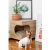 Üstü Kapalı Kedi ve Köpek Kulübesi - Hava Koşullarına Dayanıklı