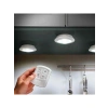 Uzaktan Kumandalı 3lü Beyaz LED Lamba Seti, Kablosuz Aydınlatma