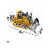 Uzaktan Kumandalı Metal Alaşım Kepçeli Buldozer