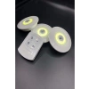 Uzaktan Kumandalı Üçlü LED Spot Lamba - Pilli ve Pratik