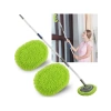 Uzun Saplı Mikrofiber Temizleyici, Tasarruflu Dirsek Uzatma ile Duvar Temizliği