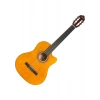 Valencia VC104TC Naturel Cutaway Klasik Gitar 4/4 (Sap Çelik+Kılıf)