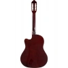 Valencia VC104TC Naturel Cutaway Klasik Gitar 4/4 (Sap Çelik+Kılıf)