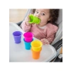 Vantuzlu Renkli Bardak Seti ile Dokunsal Oyun