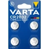 VARTA CR2032 li Lityum Düğme Pil 4lü paket